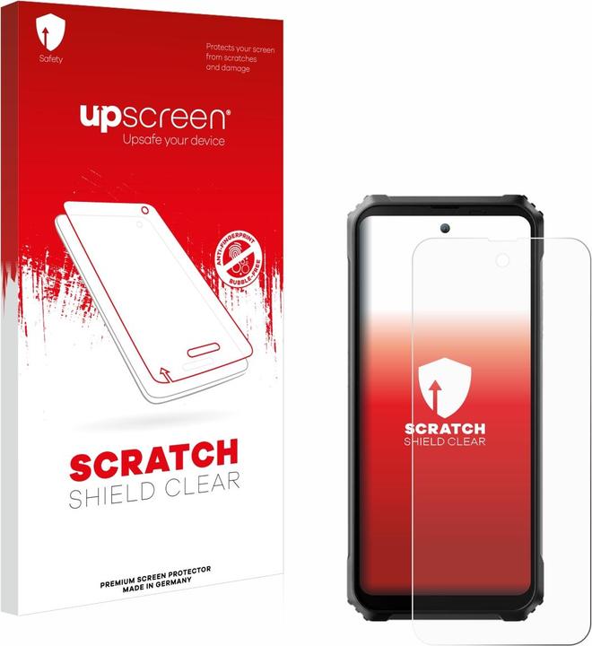 Actual product image upscreen Scratch Shield Protector (1 Piece, Blackview BL9000)