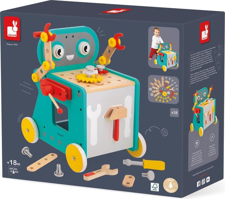 Image du produit Janod Chariot Robot