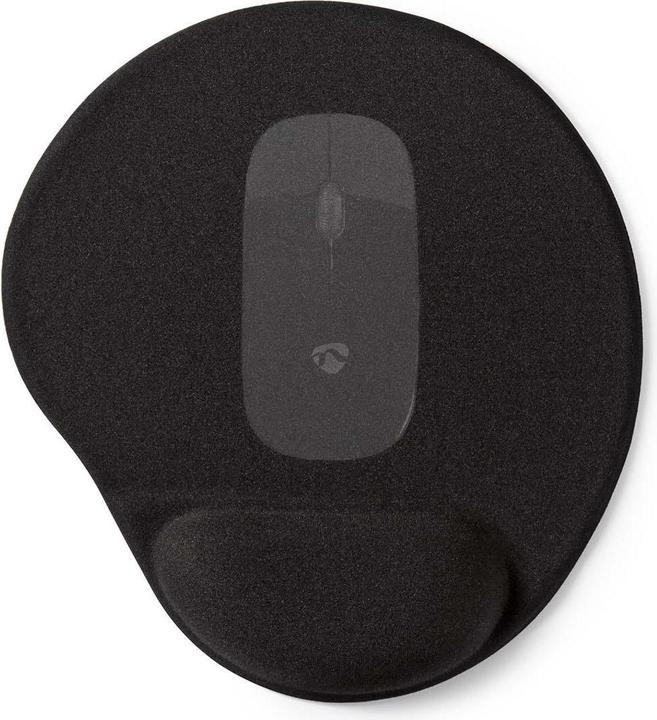 Image du produit Nedis Tapis de souris 215 mm noir noir
