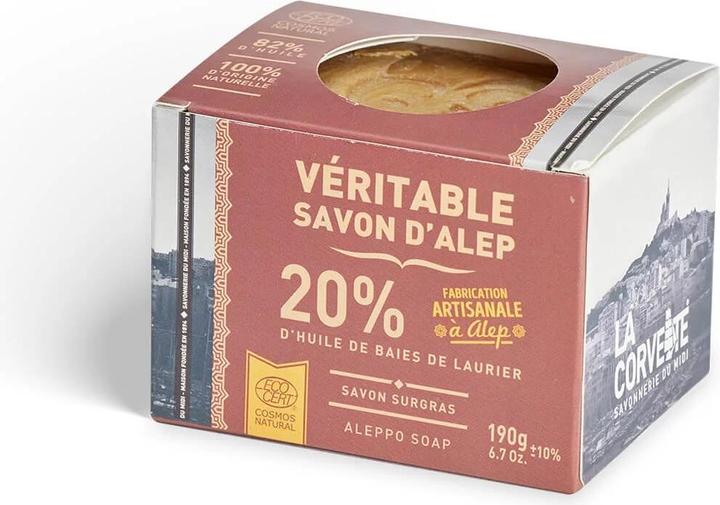 La Corvette Aleppo-Seife - 20% Lorbeeröl (Seifenlotion)