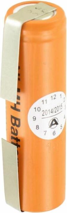 Produktbild Panasonic Akku HHR-150AAF9 mit Lötfahne U-Form (AA, 1500 mAh)