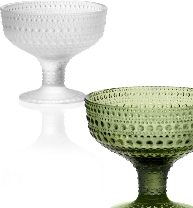 Produktbild Iittala Kastehelmi Schale mit Fuss (10.40 cm, 1 x)