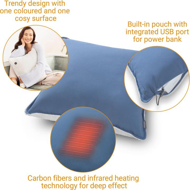 Immagine prodotto Medisana HC 150 Linea cuscini interni blu (40 x 40 cm)