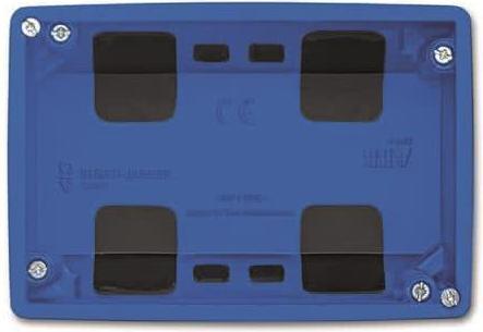 Immagine prodotto Busch-Jaeger 2CKA006220A0387 - Scatola da incasso - Blu - - Busch-free@homePanel 4.3