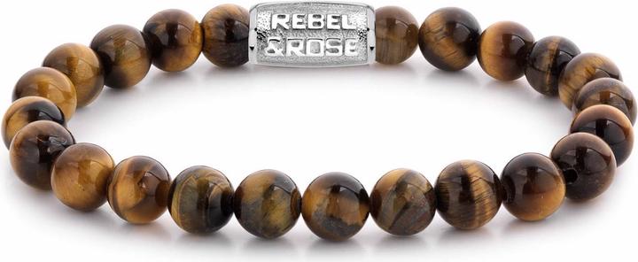 Produktbild Rebel & Rose Tiger Lily l (18.50 cm, Tigerauge, Edelstahl)