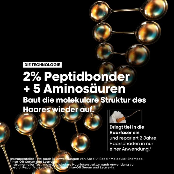 Produktbild L'Oréal Professionnel Absolut Repair Molecular (300 ml, Flüssiges Shampoo)
