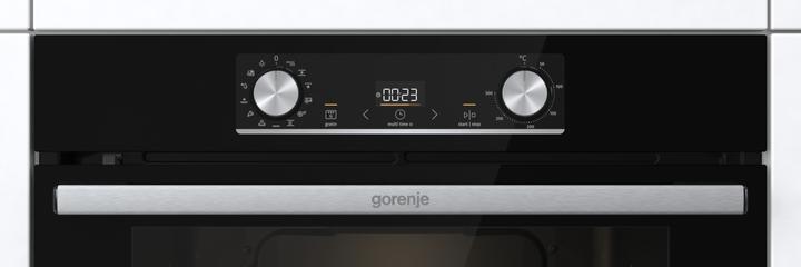 Actual product image Gorenje Gore Stove Black Steam SET Pyro A+ bk BPSX 6737 E06BG + IT 43 X