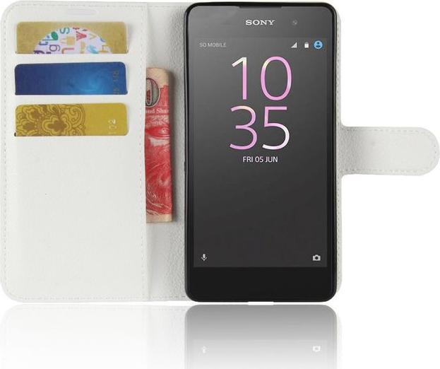 Produktbild MU Classic Litchi Leder Bookcover Series (Sony Xperia E5)