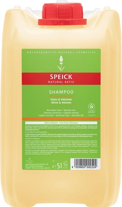 Produktbild Speick Natural Aktiv Shampoo Glanz & Volumen (5000 ml, Flüssiges Shampoo)