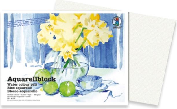 Image du produit Ursus Bloc aquarelle (200 g/m², 10 x)
