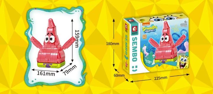 Image du produit Sembo Bob l'éponge - Patrick Star