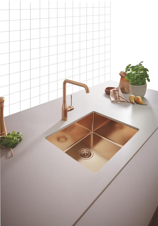Image du produit Grohe Robinet de cuisine avec mitigeur Essence New warm sunset brossé 30269