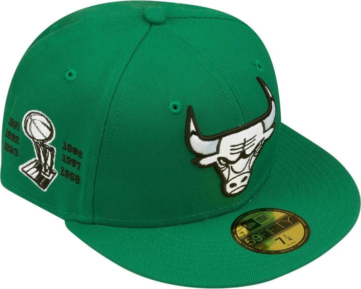 Image du produit New Era 59Fifty Fitted Cap - CHAMPIONS Chicago Bulls kelly (7 3/8)