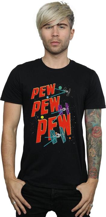 Image du produit Star Wars - T-shirt TIE FIGHTERS PEW PEW - Homme (4XL)