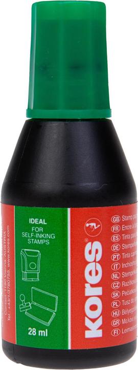Produktbild Kores Stempelfarbe 28 ml, Grün