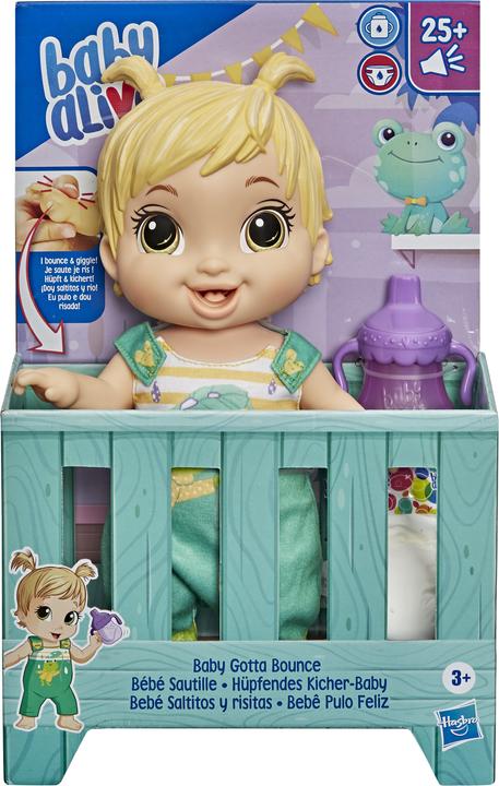 Produktbild Hasbro Hüpfendes Kicher-Baby
