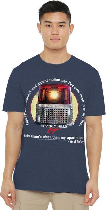 Produktbild Beverly Hills Cop Nicest Police Car TShirt (XXL)