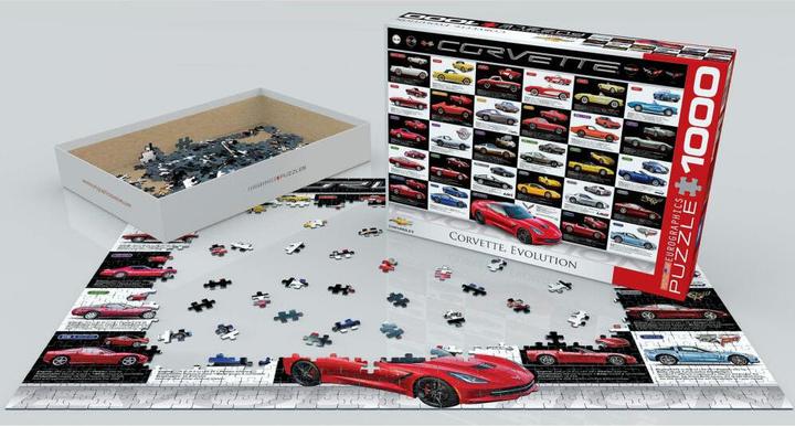 Image du produit Eurographics Evolution der Covettes (1000 pièces)