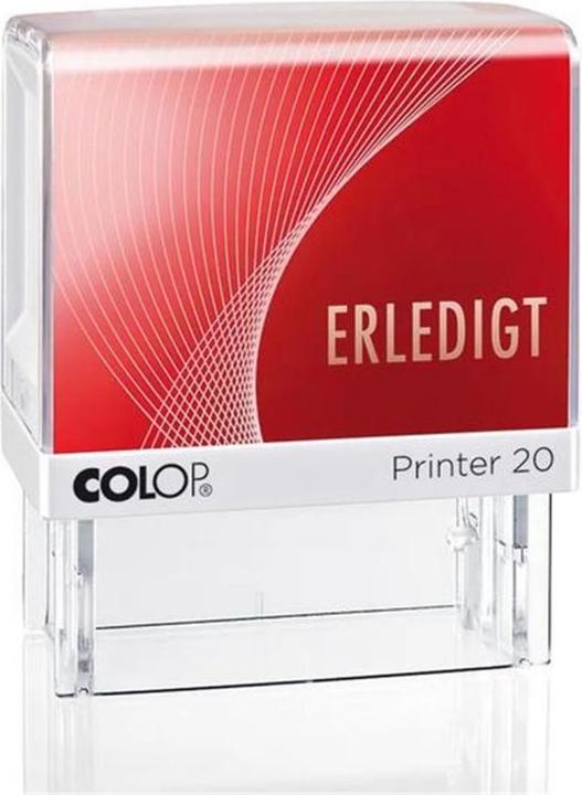 Actual product image Colop Stamp Printer 20/L "ERLEDIGT" (confirmed)