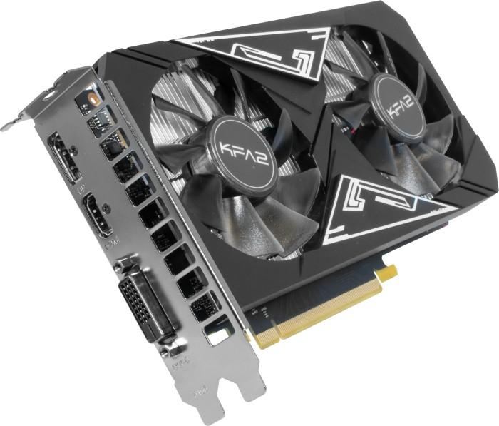 Actual product image KFA2 GeForce GTX 1650 EX Plus OC (4 GB)