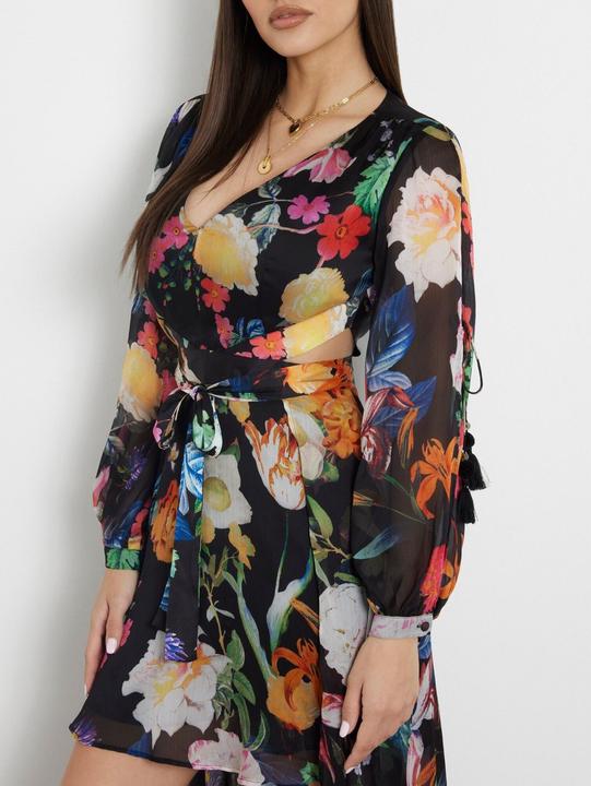 Produktbild Guess kleid mit langen ärmeln, farrah (XXL)