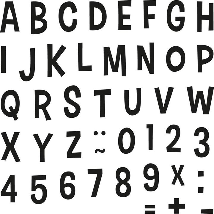 Actual product image Aladine Funny letters and numbers