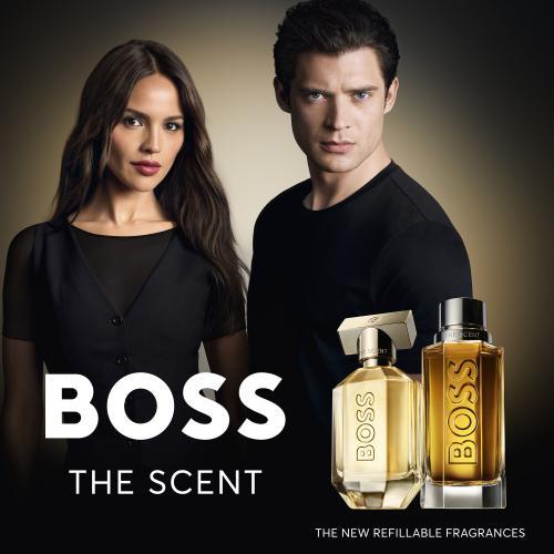 Actual product image Hugo Boss Boss The Scent Eau De Toilette for Him Ambery & Woody Fragrance (Eau de toilette, 50 ml)