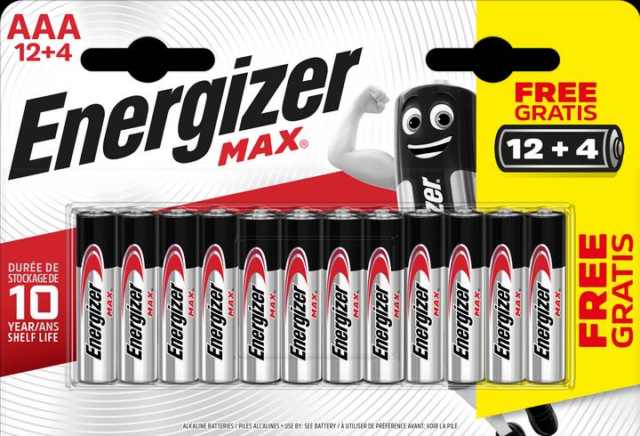 Energizer Max Alkaline (16 Stk., AAA)