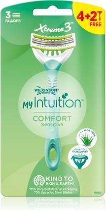 Wilkinson Xtreme 3 Beauty Sensitive Razors 6Pcs.