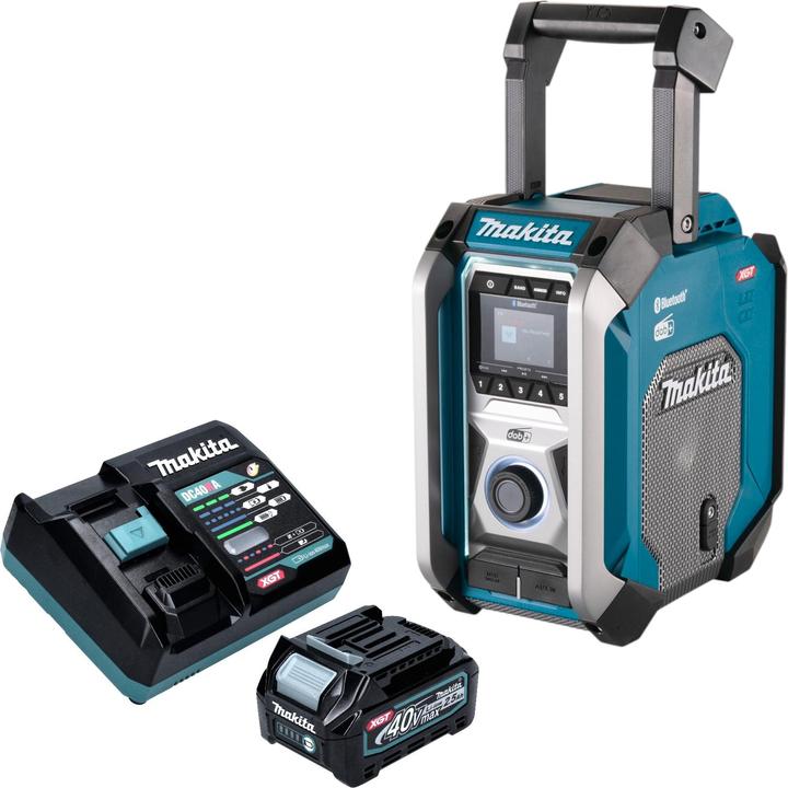 Produktbild Makita MR 007 GD101 Akku Baustellenradio 12 - 40 V max. Bluetooth DAB+ USB + 1x Akku 2,5 Ah + (FM, DAB+, Bluetooth)