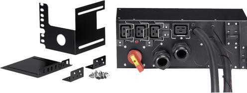 Actual product image Eaton Service Bypass Panel 230V Rackmount Input Hard Wire Output Hard Wire (4)C19 (11000 VA, 11000 W)