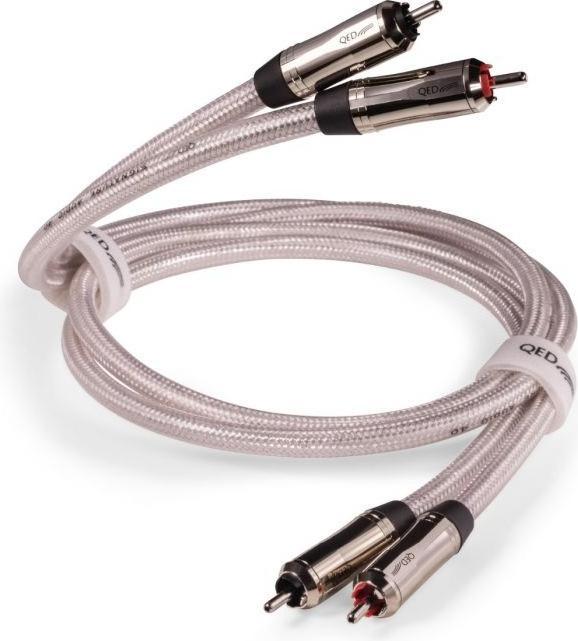 Immagine prodotto QED SIGNATURE AUDIO 40 1m - Cavo RCA di alta qualità (2 pezzi) (1 m, Cinch)