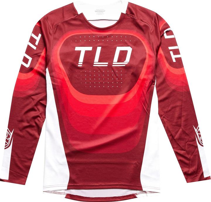 Immagine prodotto Troy Lee Designs Maglia Sprint, Reverb, rosso corsa, S (S)