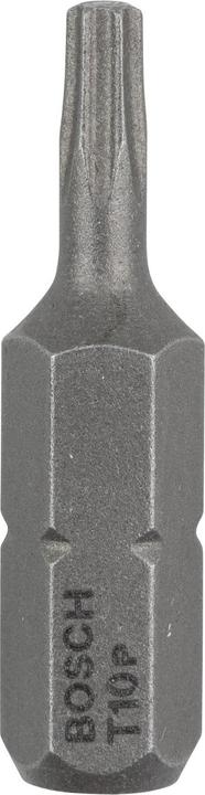 Bosch Professional Zubehör Schrauberbit Extra-Hart T10, 25 mm, 3er-Pack (T 10)