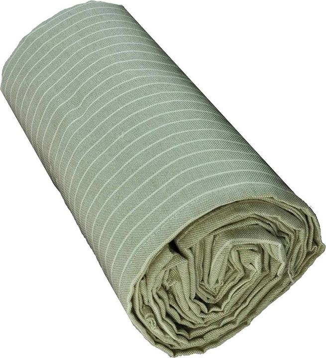 Produktbild Casativo Sofadecke gestreift aus 80% Baumwolle und 20% Polyester, beige, 160 x 260 cm (160 x 260 cm)