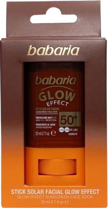 Babaria Sun Stick Facial Glow Spf 50 - 20 Milliliter (Sonnenstick, SPF 50, 20 ml)