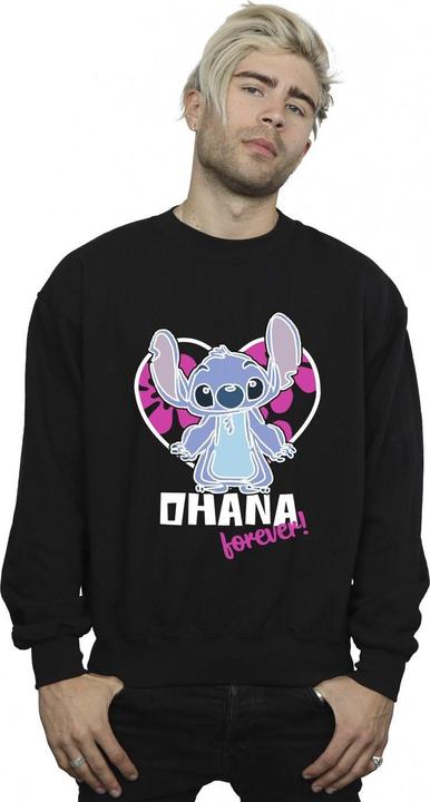 Produktbild Disney Lilo And Stitch Ohana Forever Heart Sweatshirt (L)