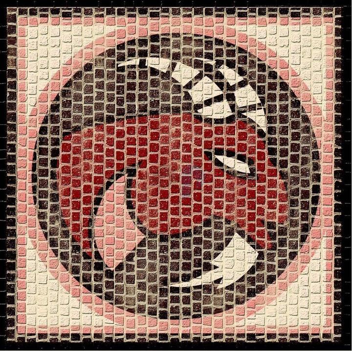 Immagine prodotto Block Cuit. Mosaico in pietra ceramica - Segno zodiacale Capricorno (21 x 21 cm)