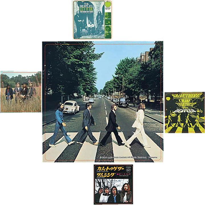 Immagine prodotto Adesivi Abbey Road 5Pack Set Vinile