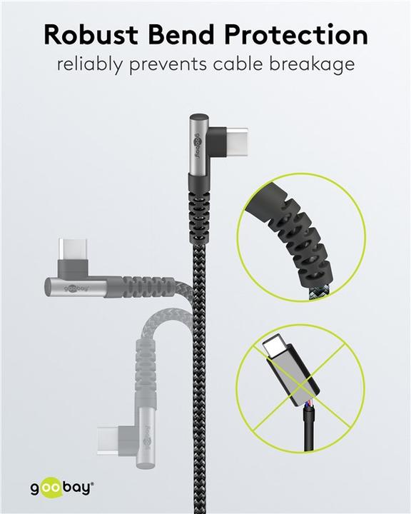 Image du produit Goobay USB C – USB A (2 m, USB 2.0)