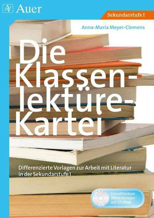 Actual product image The class reading card index (German, Anna-Maria Meyer-Clemens, 2019)