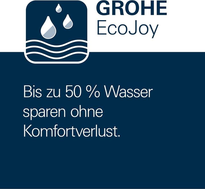 Produktbild Grohe Wave Cosmopolitan, Waschtischarmatur, wassersparend, versenkbare Kette, Schnell-Montage-System, S-Si