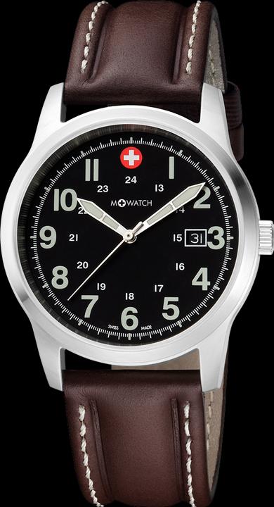 Actual product image M Watch Mondaine Aero (Analogue wristwatch, Swiss made, 41 mm)