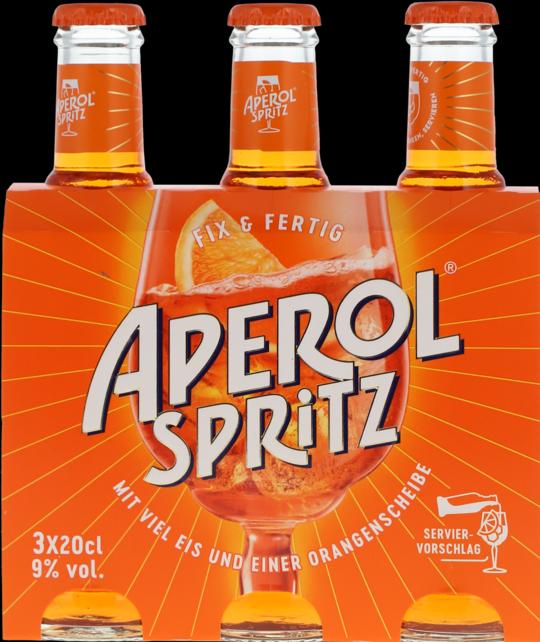 Image du produit Aperol Spritz (18 ans, 9 %, Italie, 1 x 20 cl, Amer)
