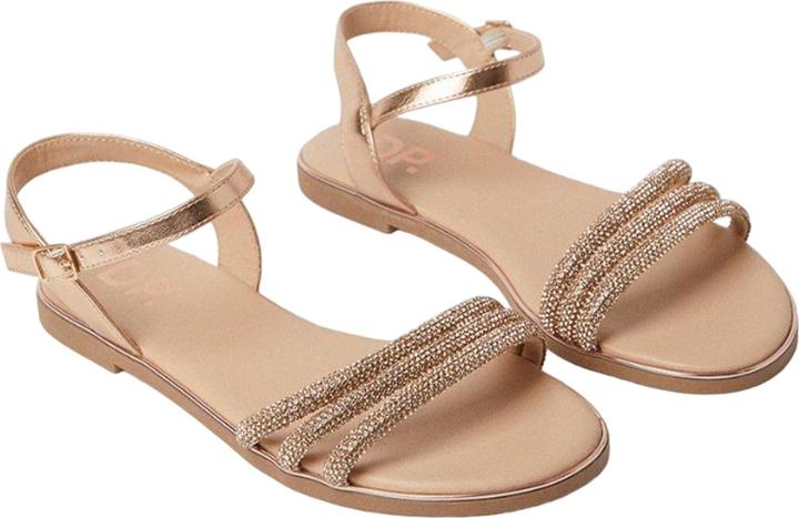 Actual product image Dorothy Perkins Womens/Ladies Fern Embellished Wide Flat Sandals (42)