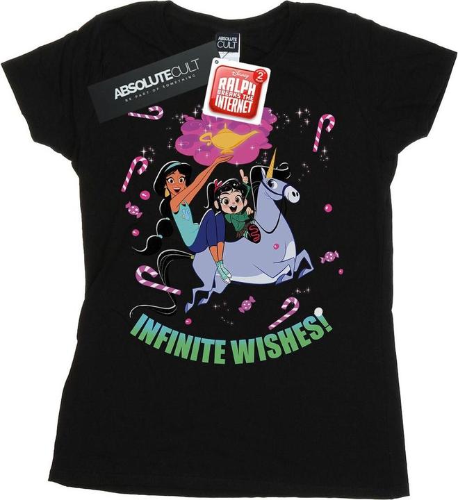 Immagine prodotto Disney Wreck It Ralph Jasmine And Vanellope Maglietta Donna (L)