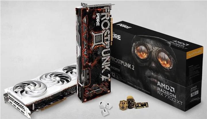 Produktbild Sapphire Radeon RX7700XT PURE Frost Punk 2 Special Edition (12 GB)
