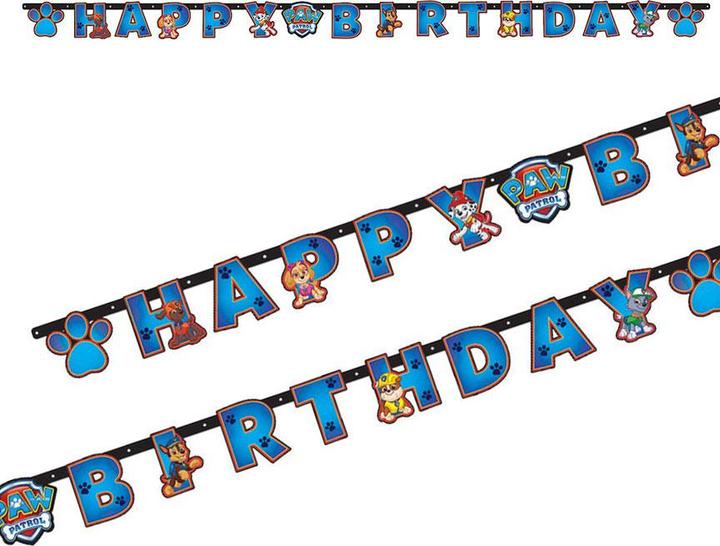 Image du produit Paw Patrol Guirlande Pat' Patrouille Anniversaire