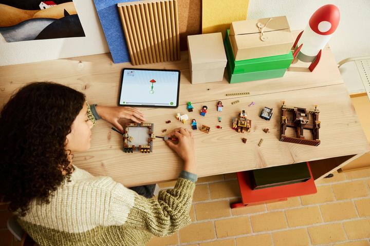 Actual product image LEGO Forest estate with boxing ring (21272, LEGO Minecraft)