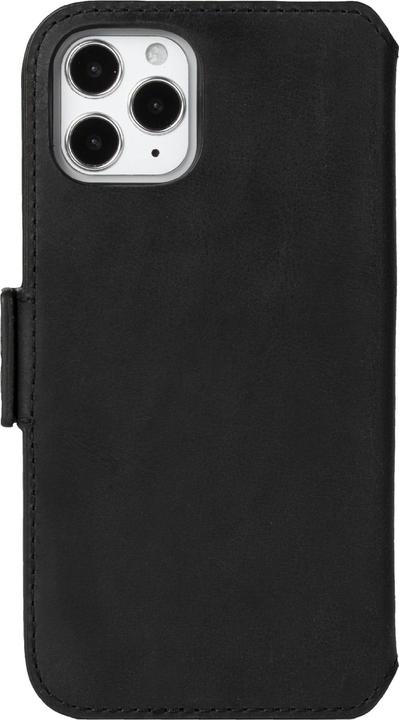 Productafbeelding Krusell Sunne PhoneWallet Apple iPhone 12 mini vintage zwart (Apple iPhone 12 mini)